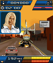 Скриншот №2 к игре Autobahn Racer Police Madness