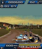 Скриншот №3 к игре Autobahn Racer Police Madness