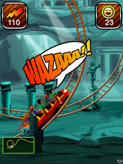 Скриншот №2 к игре Rollercoaster Rush Underground 3D