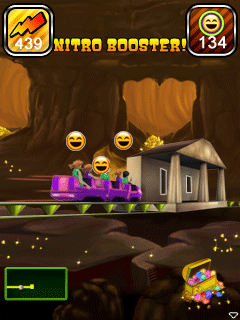 Скриншот №1 к игре Rollercoaster Rush Underground 3D