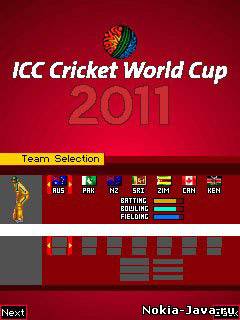 Скриншот №1 к игре ICC Cricket World Cup 2011