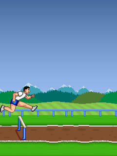Скриншот №1 к игре Olympic Hurdles