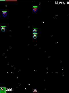 Скриншот №1 к игре Galaxian: New dimension