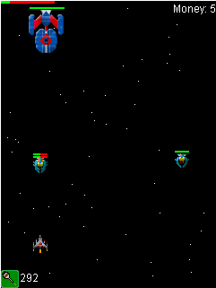 Скриншот №2 к игре Galaxian: New dimension